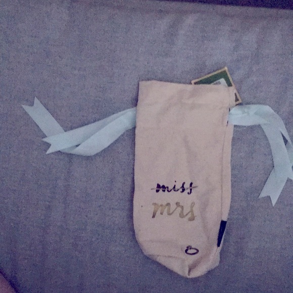 Kate spade drawstring wine bag - Picture 1 of 7
